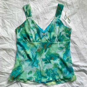 Vintage Floral Tank Top
